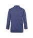 Unisex Adult Jean Style Stitching Chef Jacket Vintage Blue Karlowsky-2