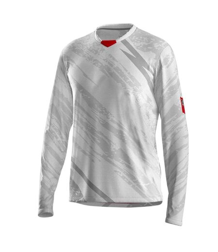 Maillot De Cyclisme Manches Longues Ponente Homme Argenté Bicycle Line