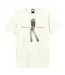 T-shirt Stripped Adulte Vieux Blanc Amplified-1