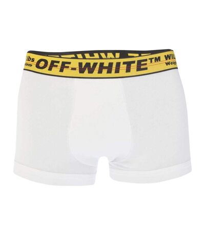 Mens Classic Industrial Cotton Boxer Shorts White Black Off White