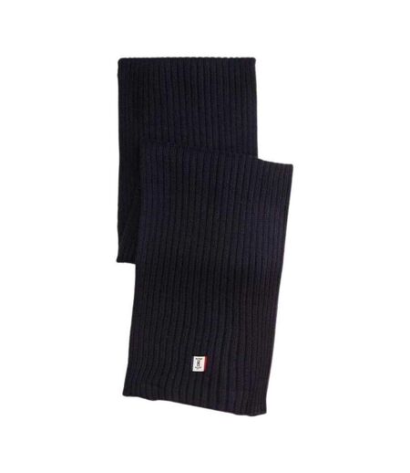 Childrens/kids Plain Knitted Scarf S Navy Blue Tommy Hilfiger