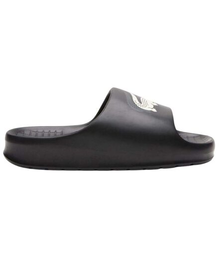 Claquettes Serve 2.0 Homme Noir Blanc Lacoste