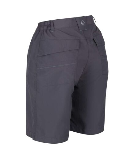 Short de marche chaska femme gris foncé Regatta