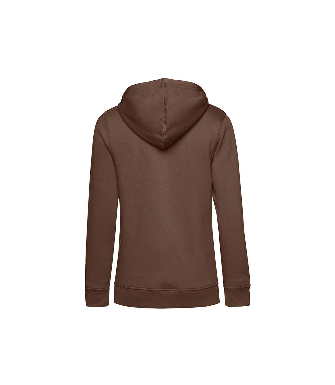 B&C Womens/Ladies Organic Hoodie (Coffee)