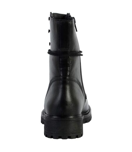 Bottine Cuir Geox Hoara Tumb.Lea