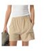 Short beige femme teddy smith janis - l-1