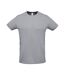 T-shirt Sprint Adulte Gris Pur SOLS-1