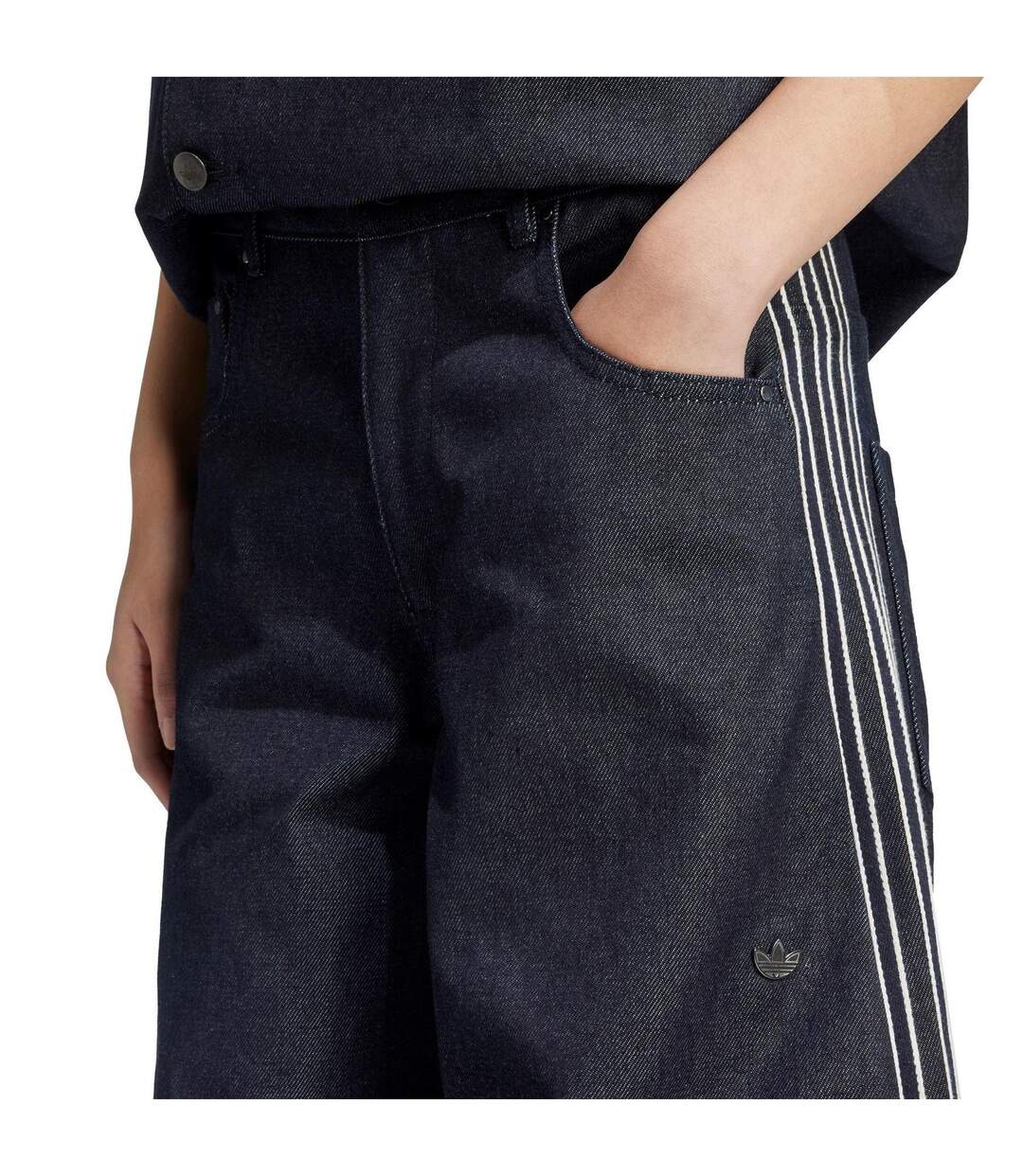 Womens/ladies Originals Denim Jeans Indigo Denim Adidas-4