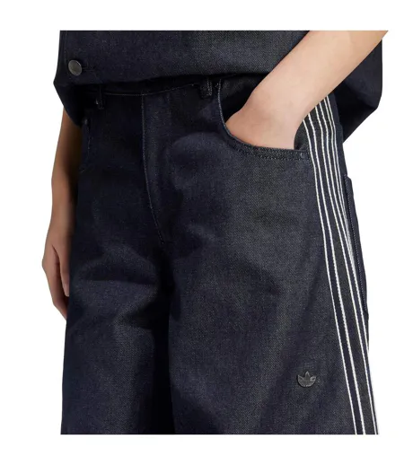Womens/ladies Originals Denim Jeans Indigo Denim Adidas