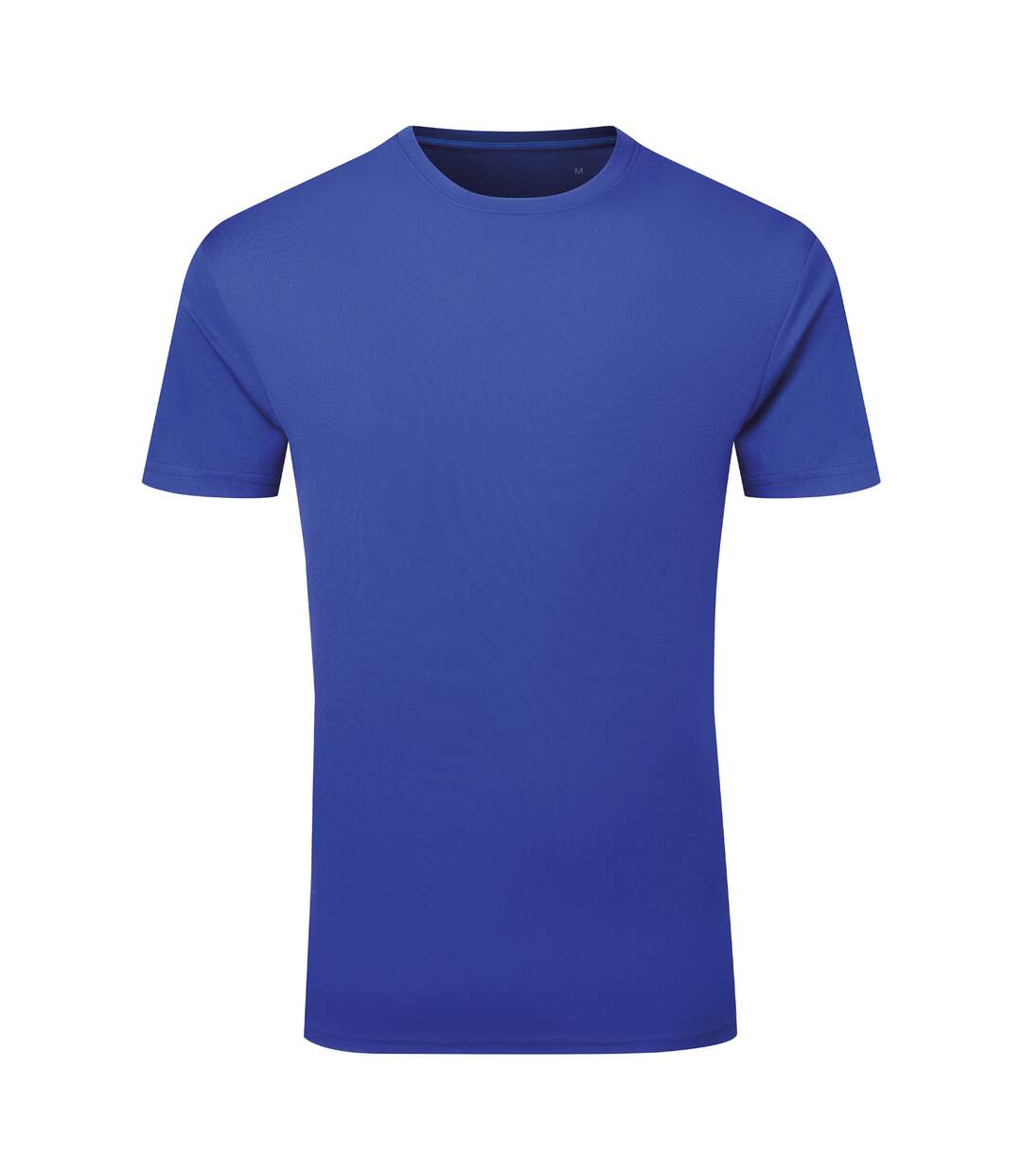 T-shirt Motif/style Texturé Homme Bleu Roi TriDri-1