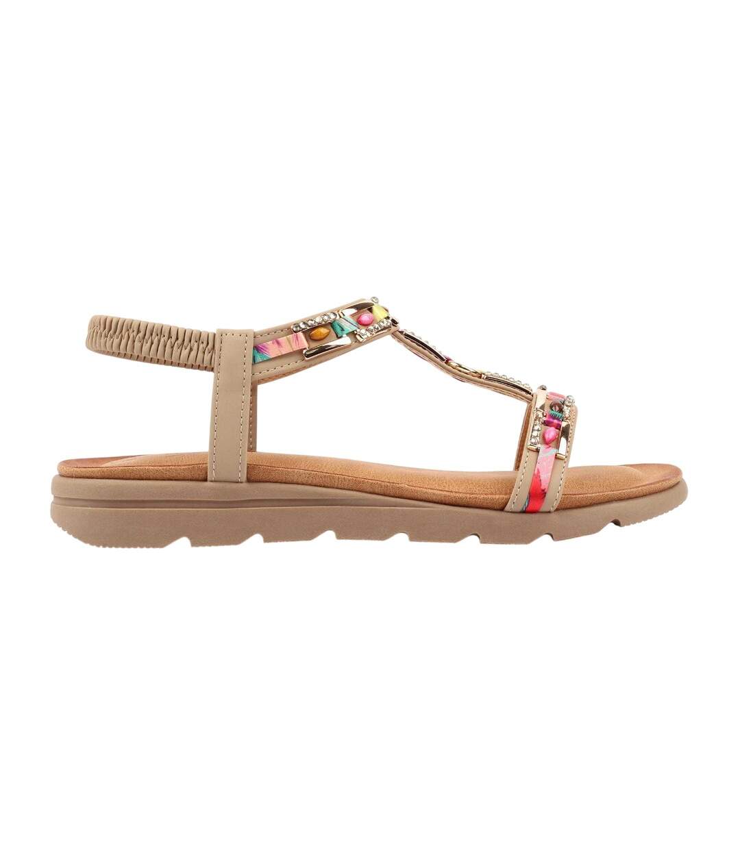 Sandales Drift Femme Beige Lunar-2