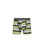 Boxers crystaline homme vert clair / noir / gris Crosshatch