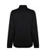 Umbro Mens Club Essential Half Zip Sweatshirt (Black)