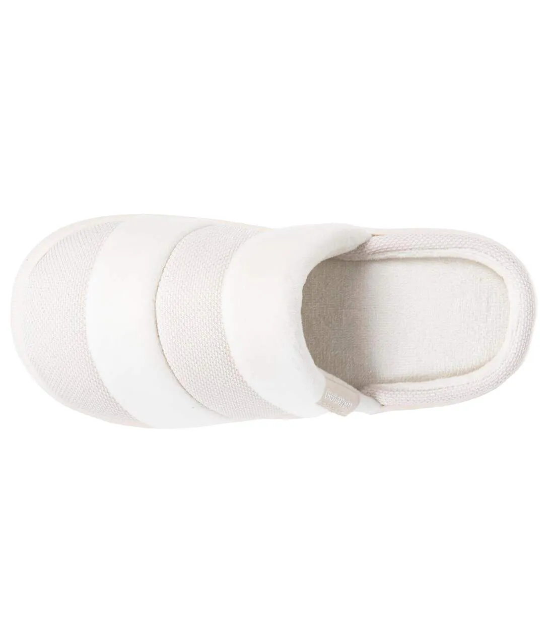 Isotoner Chaussons Mules femme velours semelle bloup xtra confort-2