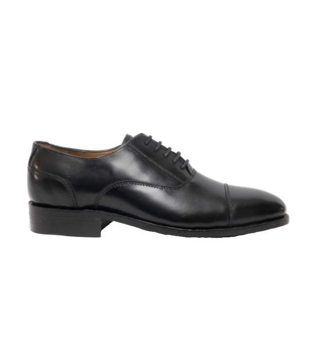 Amblers James Leather Soled Shoe / Mens Shoes (Black) - UTFS520-2