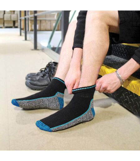 24 Pairs Multipack Mens Short Breathable Bamboo Work Socks