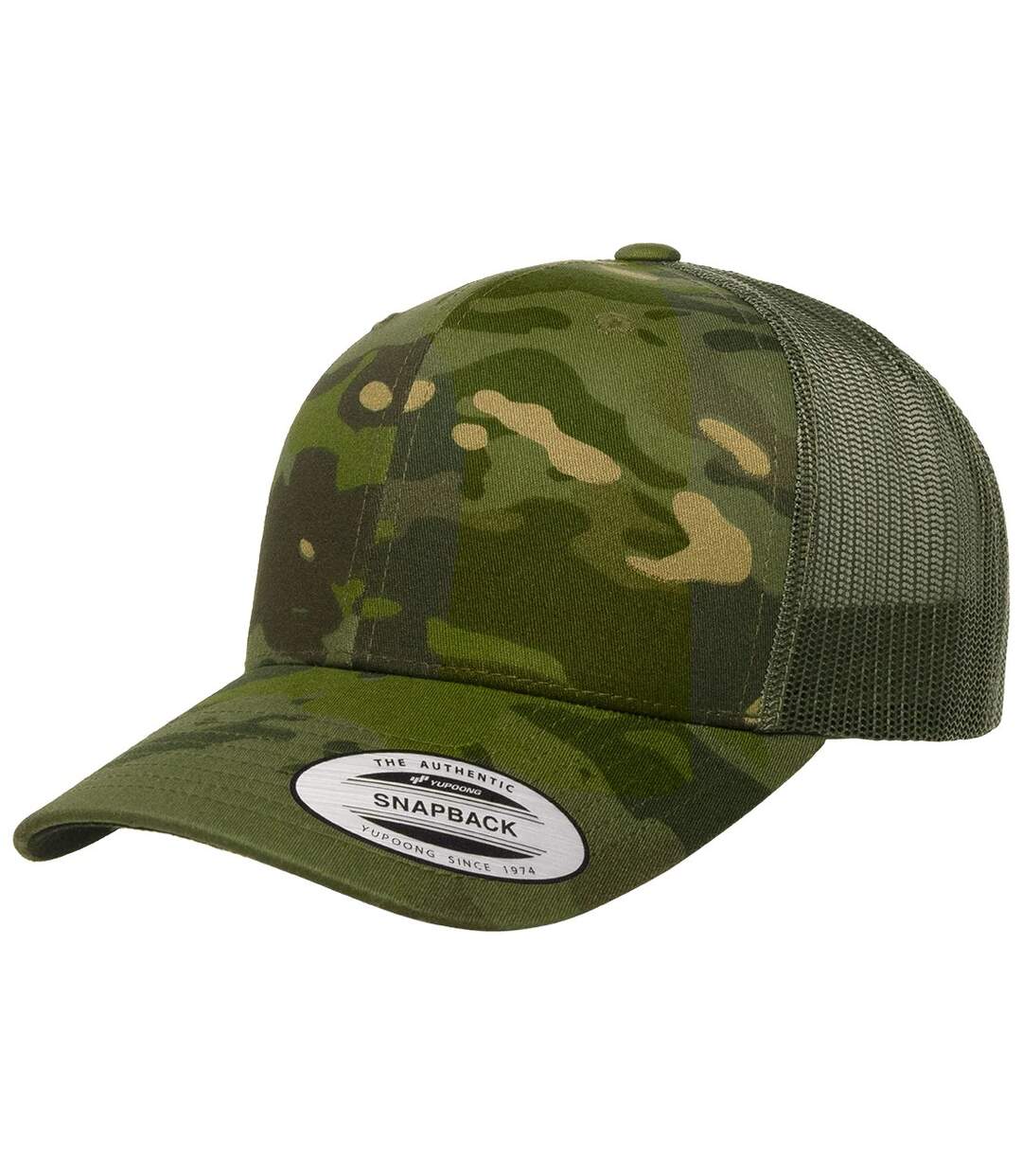 Casquette Trucker Yp Classics Tropical Multicam Flexfit-3