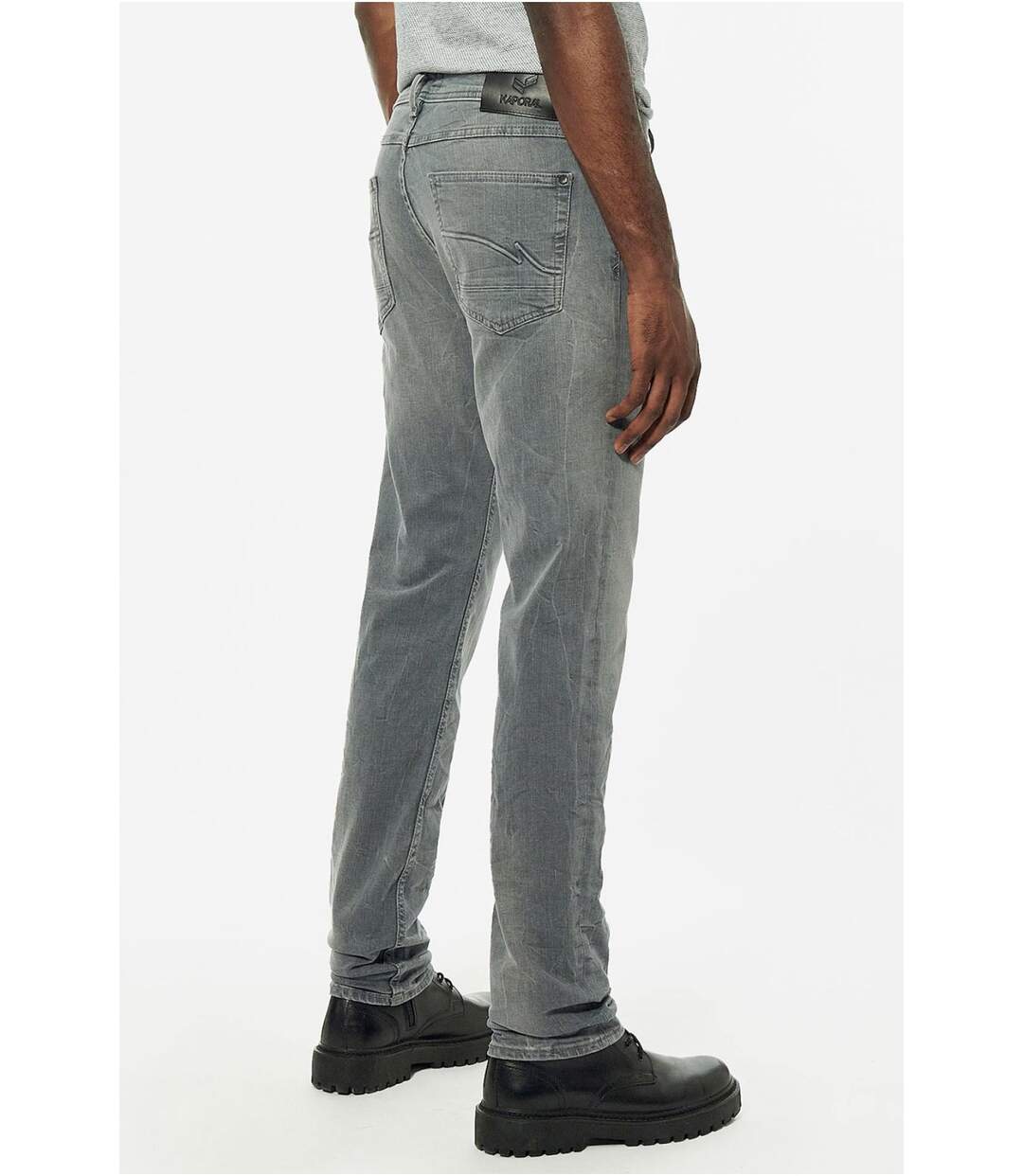 Jean ajusté stretch éco denim  -  Kaporal - Homme