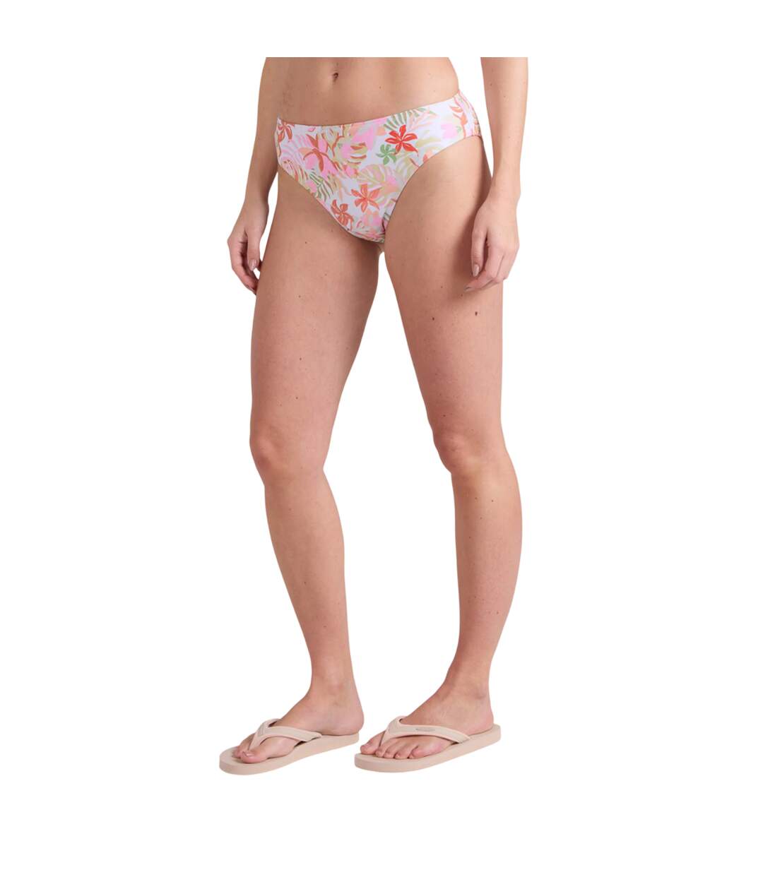 Bas De Maillot De Bain Skye Femme Blanc Cassé Animal-3