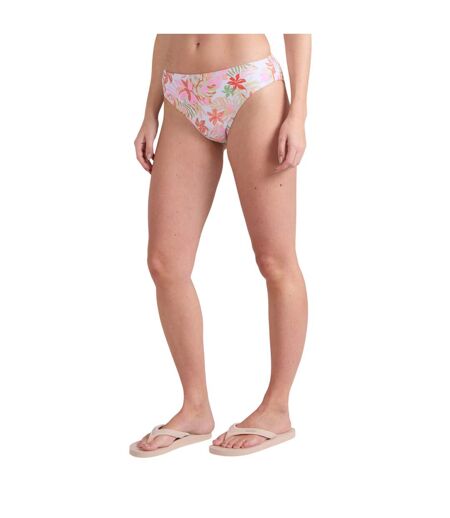 Bas De Maillot De Bain Skye Femme Blanc Cassé Animal