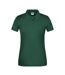 Polo Bio Workwear Femme Vert Foncé James And Nicholson-1