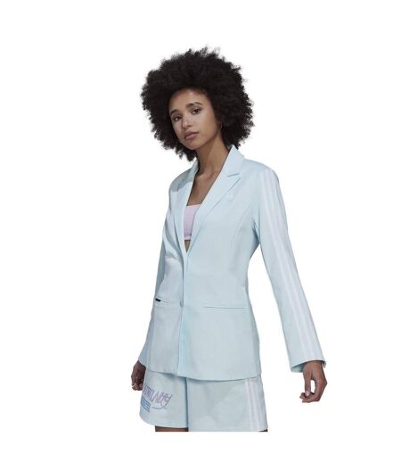 Blazer Motif/style Imprimé Au Dos Femme Bleu Adidas