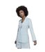 Blazer Motif/style Imprimé Au Dos Femme Bleu Adidas-1
