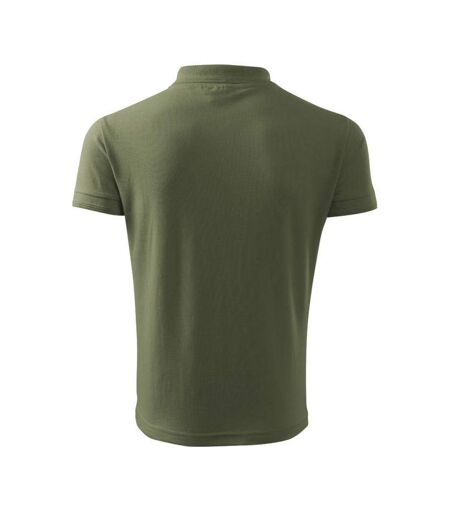 Polo Homme Vert Kaki Malfini