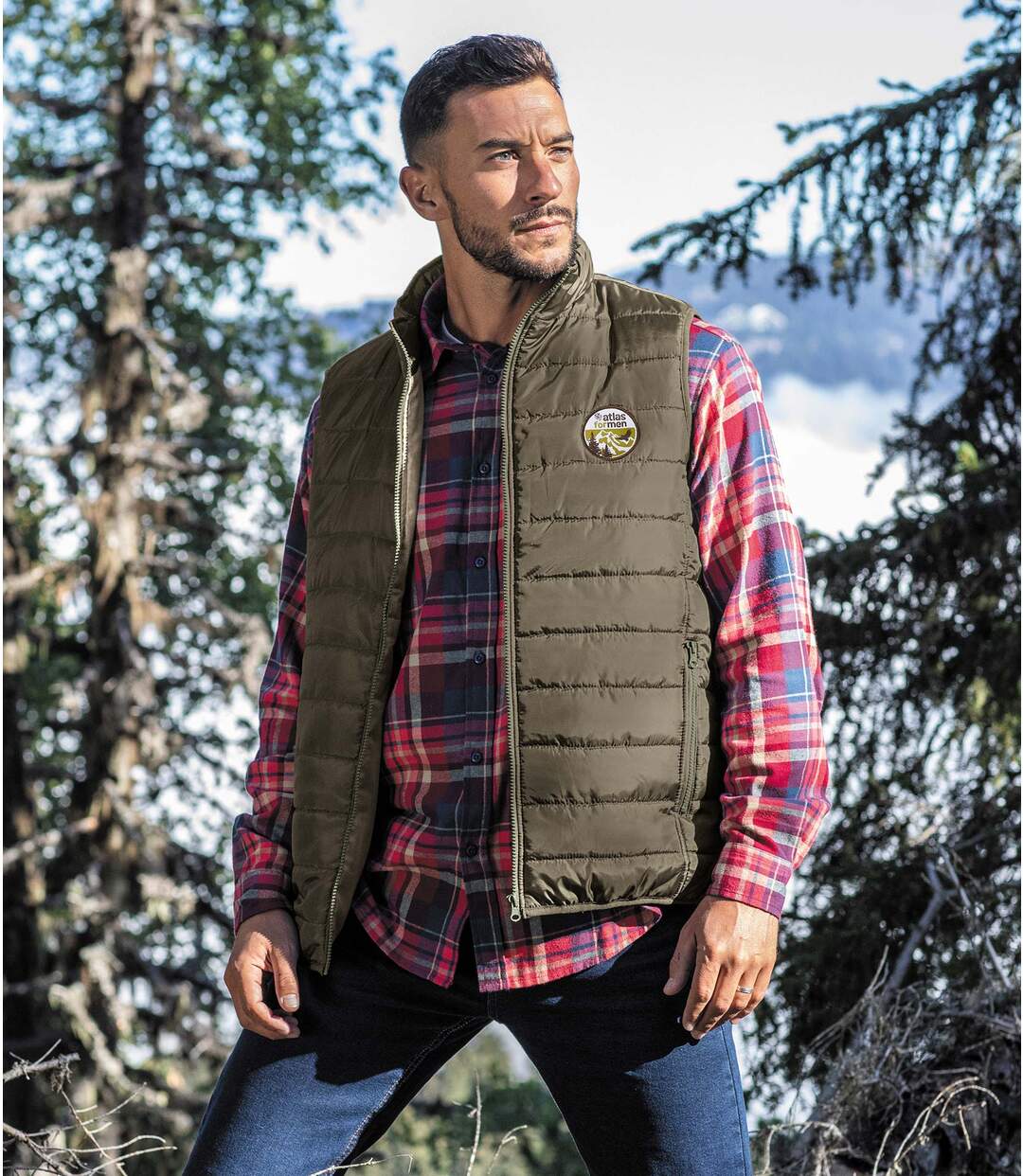 doudoune manche courte homme pas cher