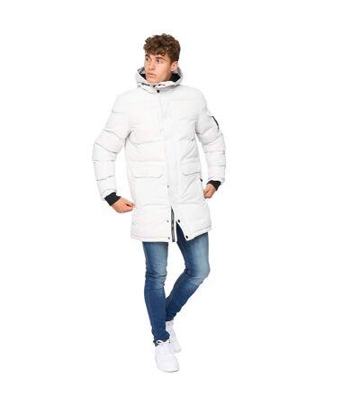 Doudoune Matelassée Milwaka Homme Gris Clair Crosshatch