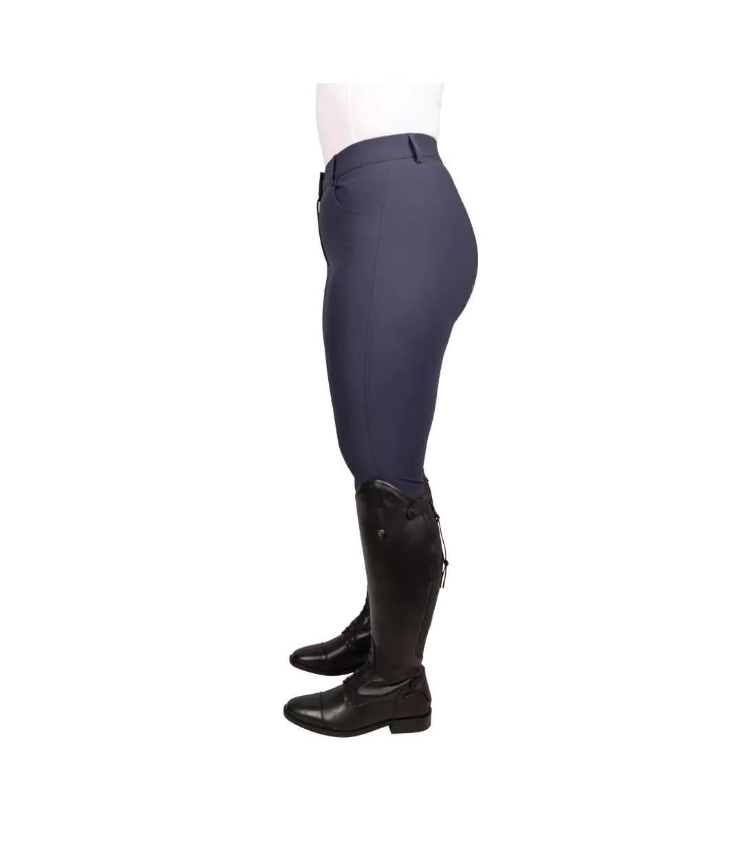 Pantalon D´équitation La Rubia Femme Bleu Marine HYCONIC-3