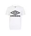 T-shirt blanc homme umbro life tee 931360 - m-1
