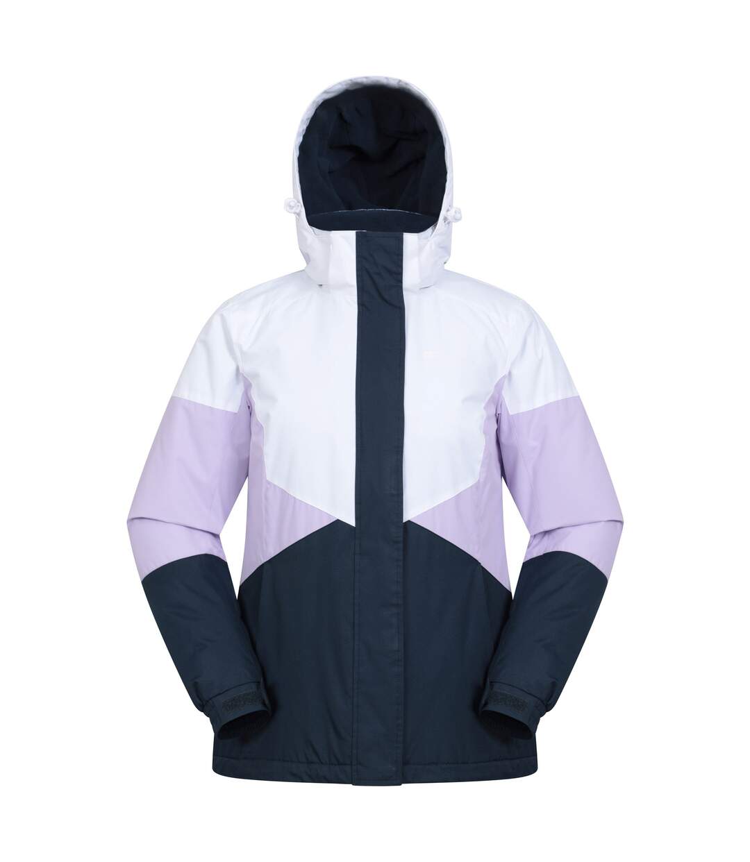 Womens/ladies Ski Jacket & Trousers Set Lilac Mountain Warehouse-2