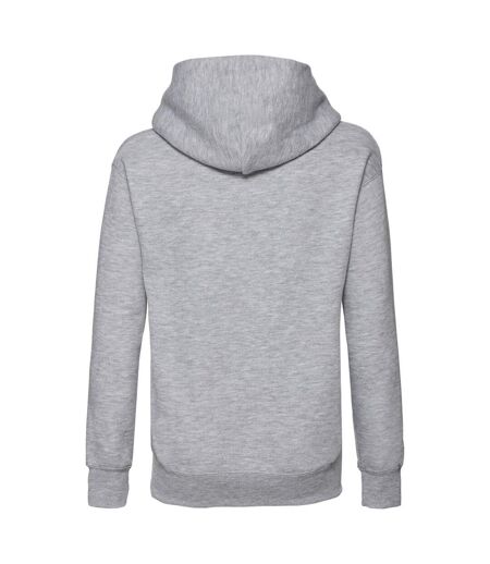 Sweat À Capuche Enfant Oxford Clair Chiné Russell