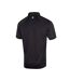 Polo homme noir Island Green