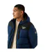 Doudoune Motif/style Uni Homme Bleu Reebok-4