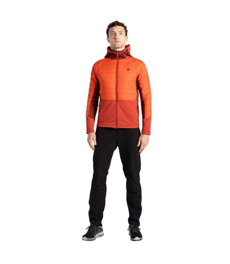Veste Hybride Descending Homme Cannelle Rouge Toscan Dare 2B