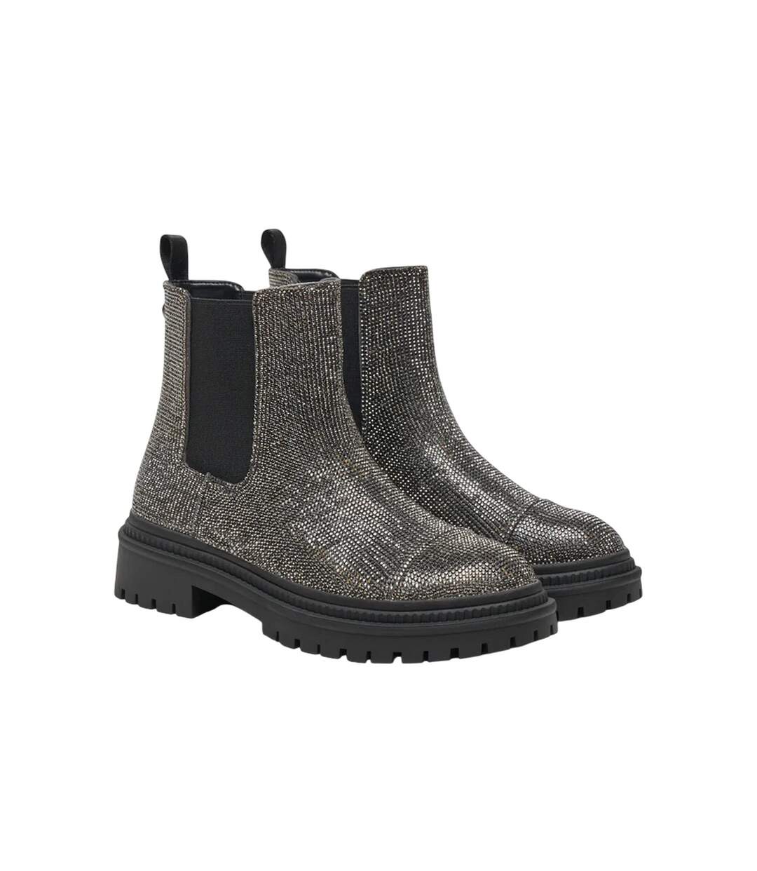 Bottines Chelsea Moonlit Femme Étain Steve Madden-1
