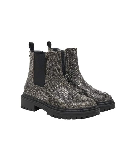 Bottines Chelsea Moonlit Femme Étain Steve Madden