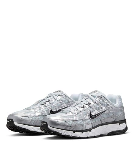 Baskets P-6000 Femme Blanc Argenté Nike