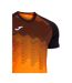 Mens Tiger Vii T-shirt Black Orange Joma-3