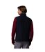 Mens Fleece Lightweight Walking Gilet Black Columbia-2