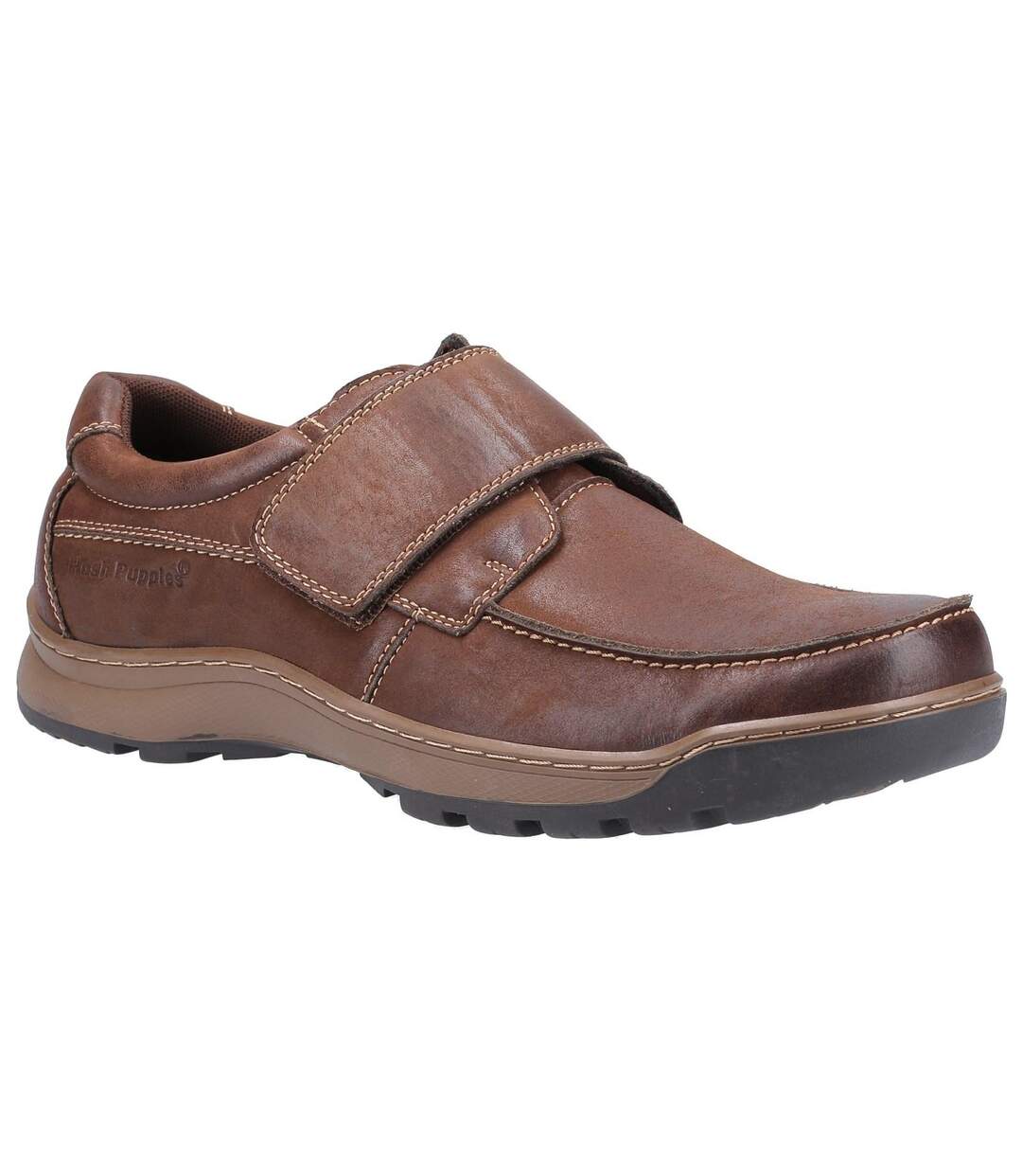 Chaussures en cuir casper homme marron Hush Puppies