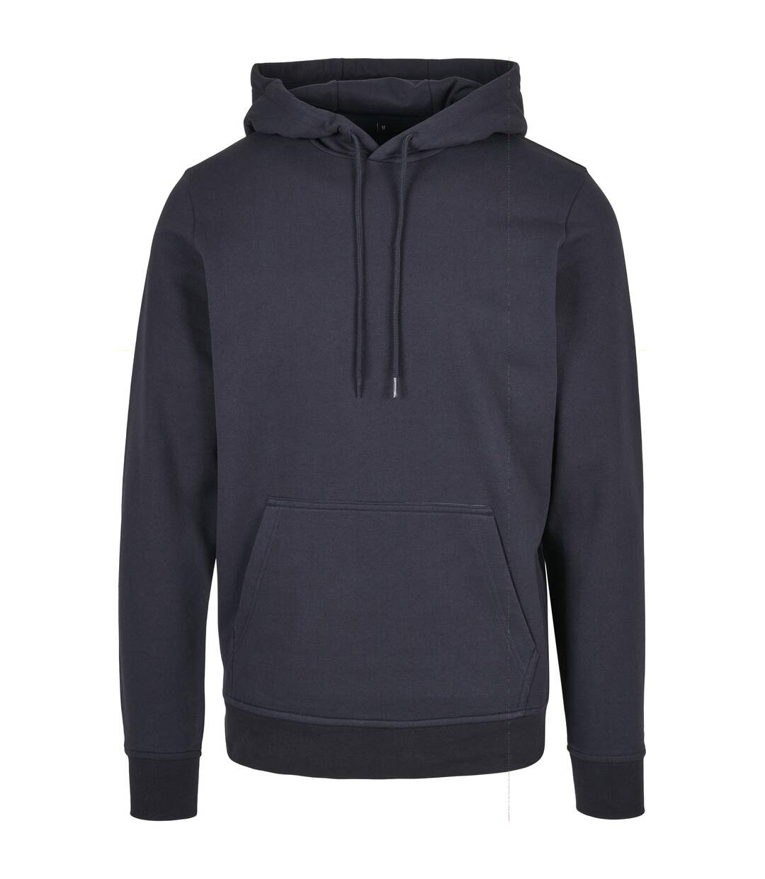 Mens Basic Hoodie Navy Build Your Brand-2