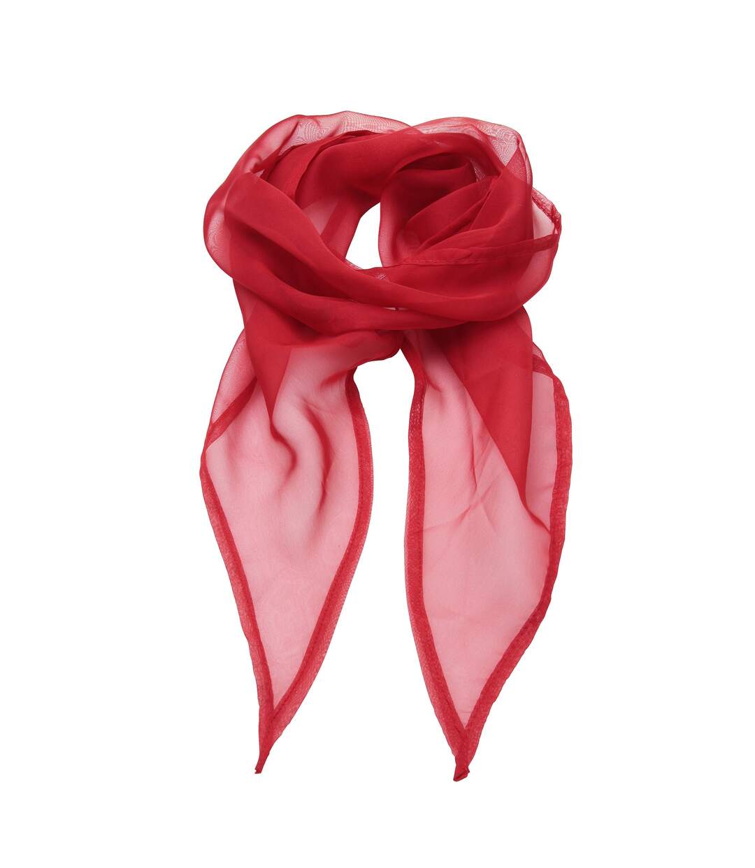 Foulard de travail femme taille unique rouge Premier-1