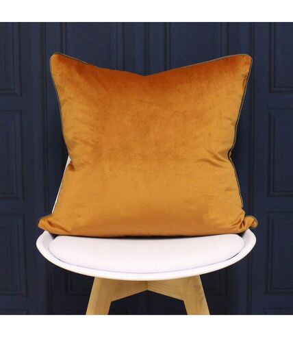 Riva Paoletti Meridian Cushion Cover (Pumpkin/Mocha) - UTRV1283