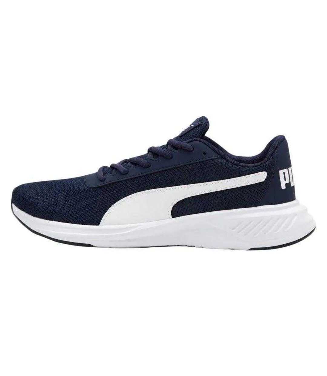 Baskets Night Runner V2 Homme Blanc Bleu Marine Puma-4