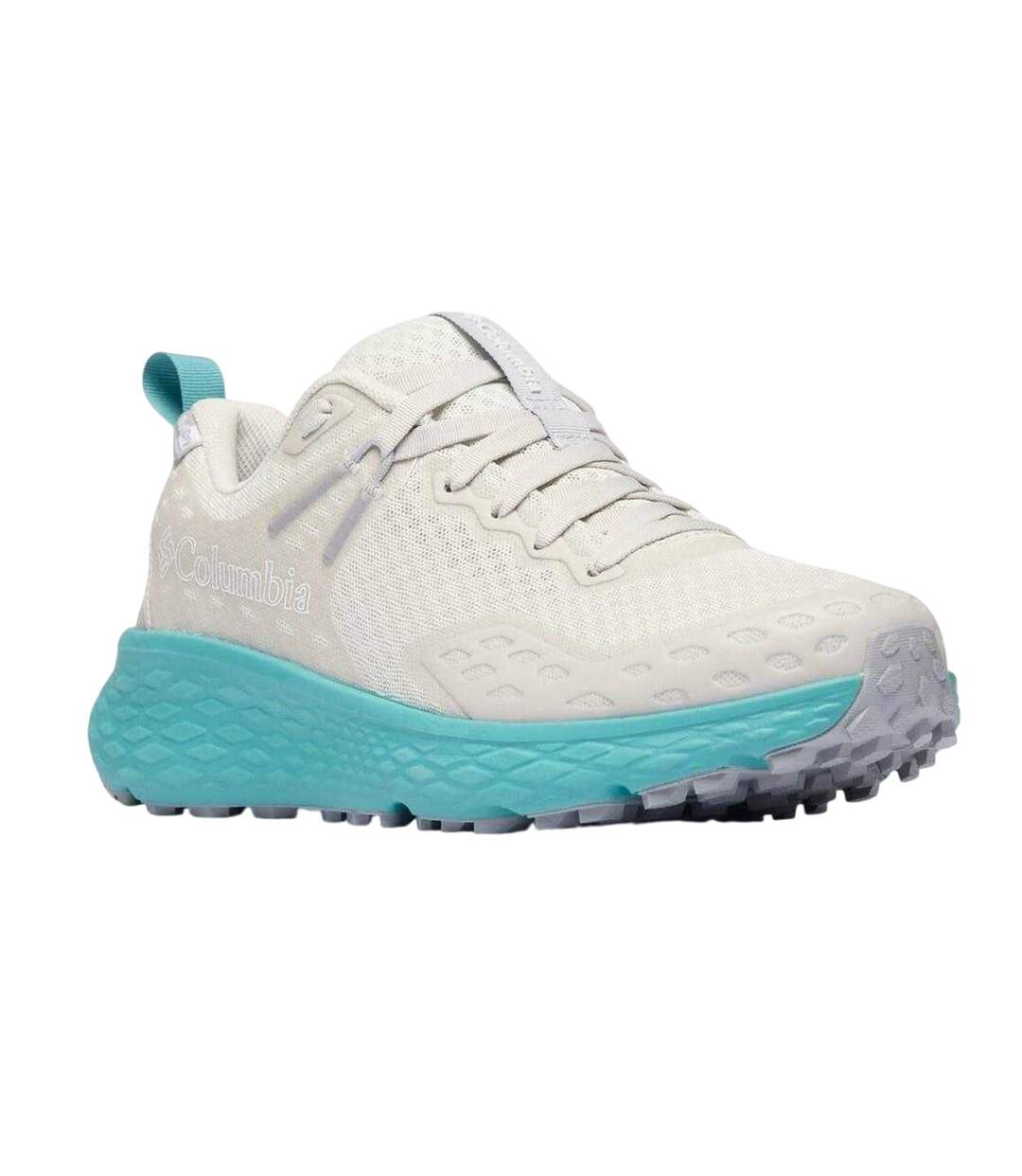 Womens/ladies Konos Walking Shoes Moonstone Teal Columbia-4