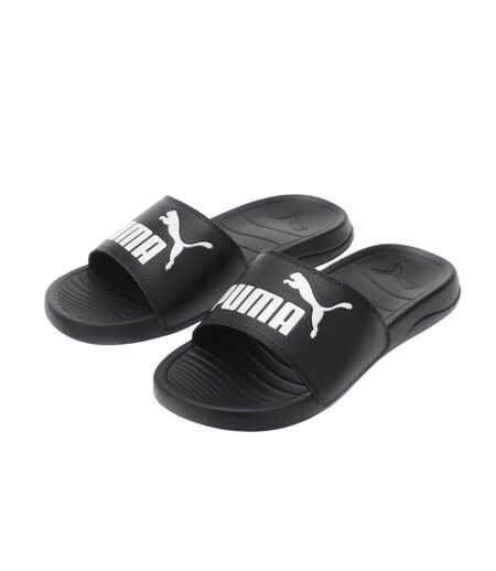 Unisex adult popcat logo sliders black Puma