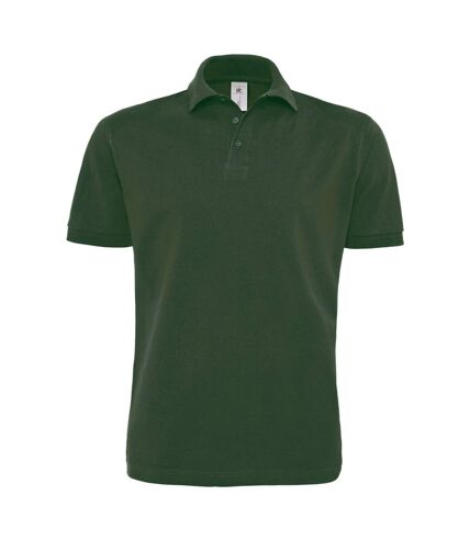 Polo lourd manches courtes - homme - PU422 - vert bouteille
